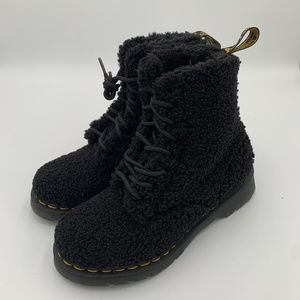 Dr. Martens Women's 1460 Pascal Faux Shearling Boots